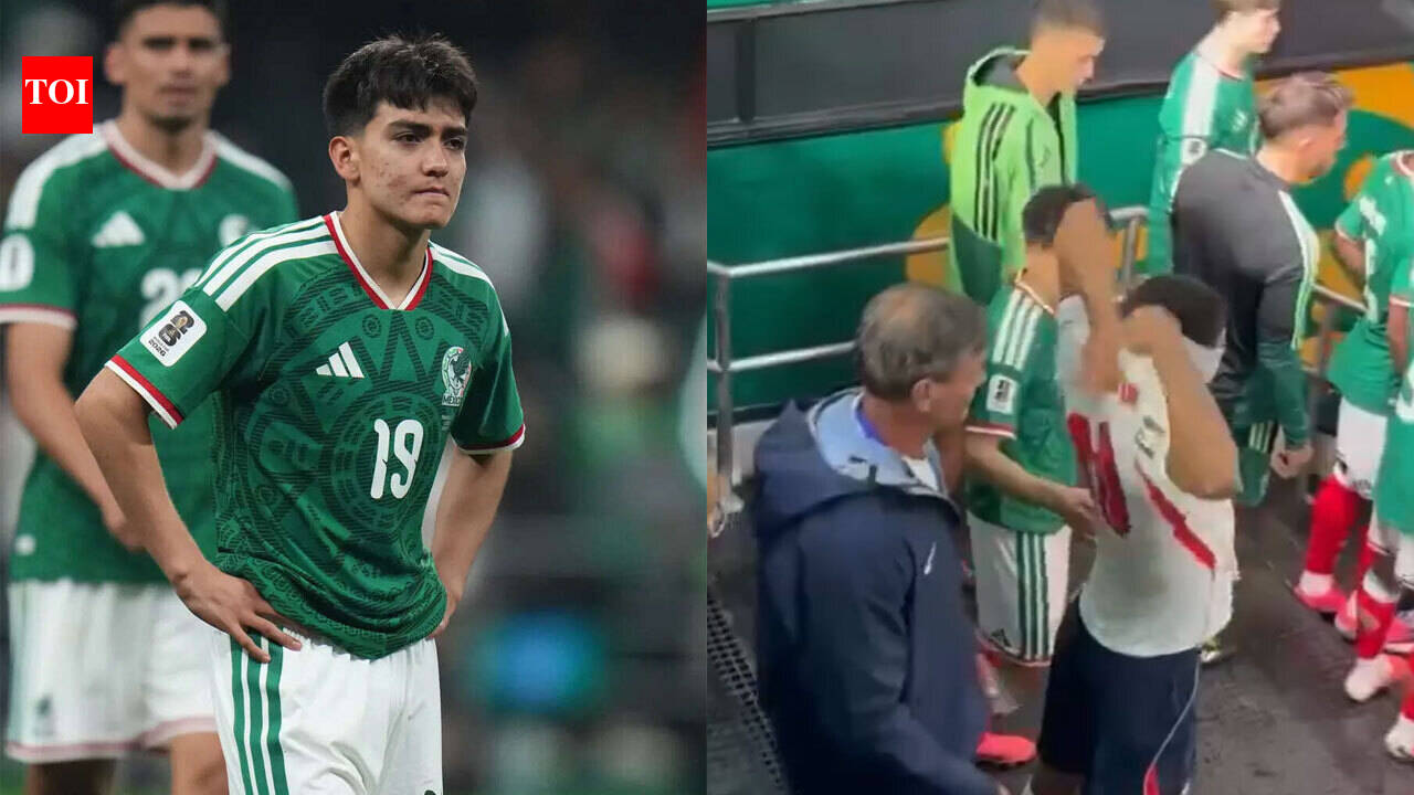 Watch: Jude Bellingham's heartwarming gesture to Gilberto Mora goes viral after England-Mexico World Cup thriller