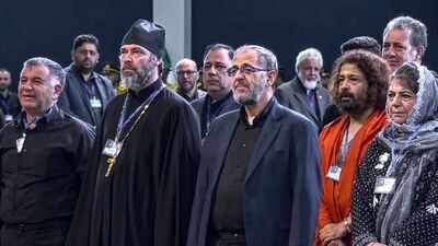EMOTIONAL: Khamenei’s 3 Sons Break Down In Tears, But No Sign Of Mojtaba At Final Farewell