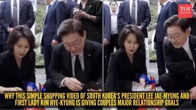 Why this simple shopping video of South Korea's President Lee Jae-myung and First Lady Kim Hye-kyung is giving couples major relationship goals