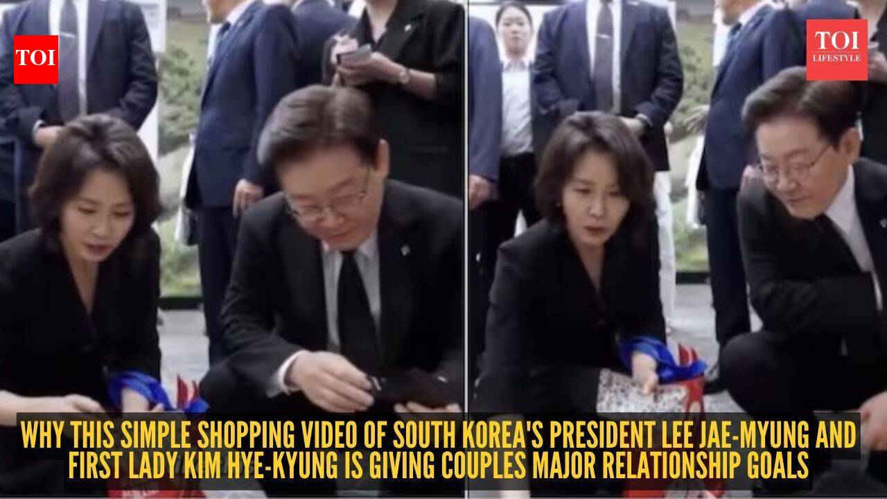 Why this simple shopping video of South Korea's President Lee Jae-myung and First Lady Kim Hye-kyung is giving couples major relationship goals