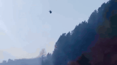  Paraglider crash-lands on busy Chandigarh-Manali highway after wind shift