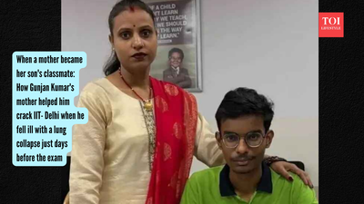 IIT Advanced: How Gunjan Kumar's mother helped him crack IIT- Delhi when he was bed ridden with a lung disease just days before the exam