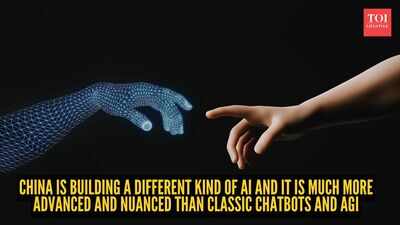 China is building a different kind of AI and it is much more advanced and nuanced than classic chatbots and AGI
