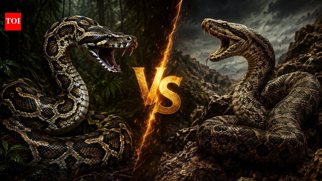 Burmese python vs Indian rock python: They look almost identical, but ...