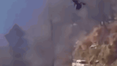 Watch: Paraglider crash-lands on busy Chandigarh-Manali highway after wind shift