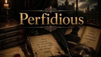 Word of the day: Perfidious | - The Times of India