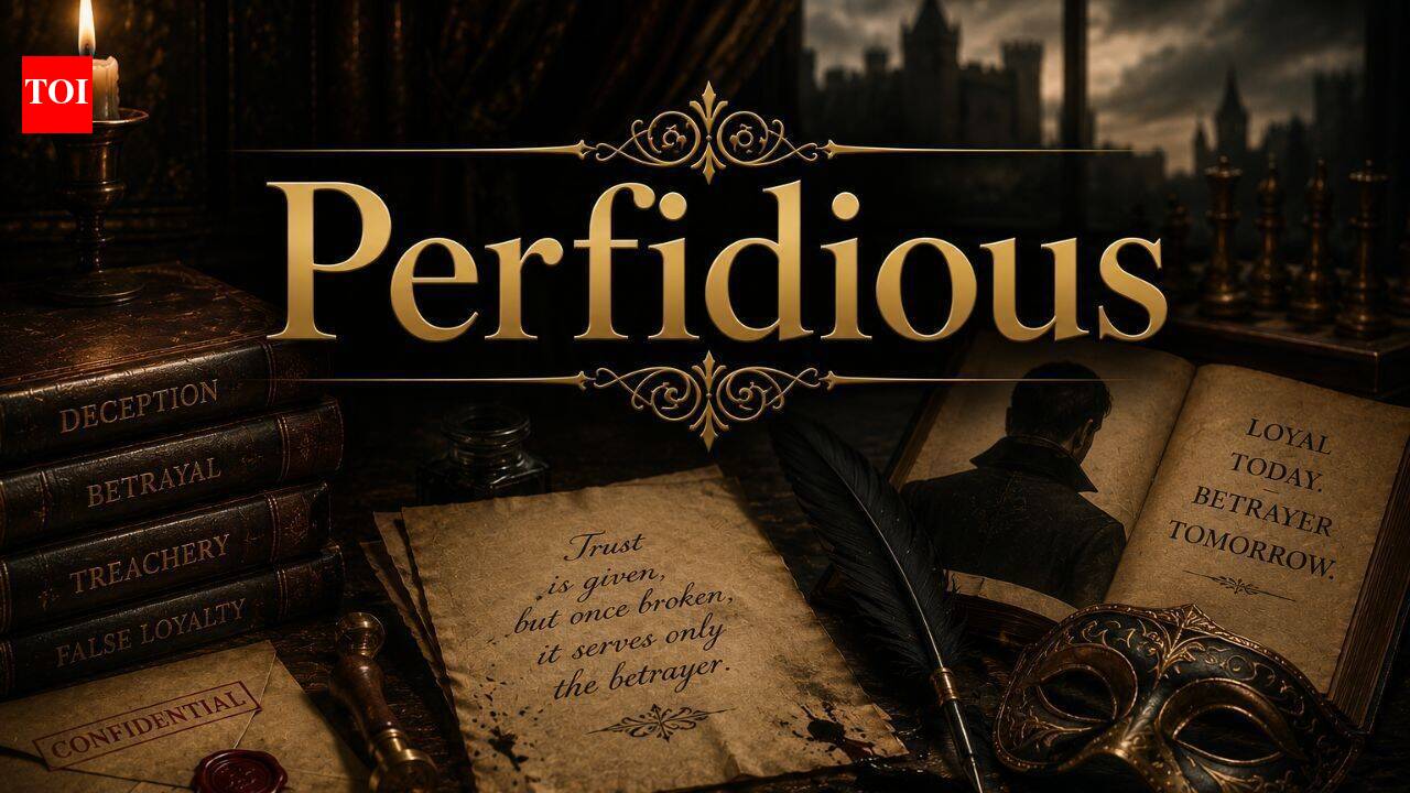Word of the day: Perfidious