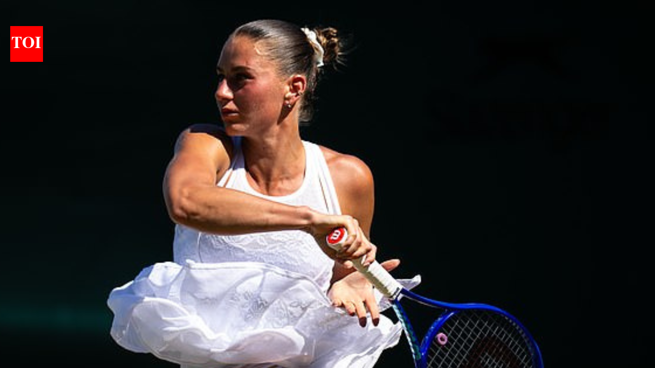 World No 13 Marta Kostyuk marches into first Wimbledon quarterfinal, her “special” celebration after beating American star Ashlyn Krueger wins hearts
