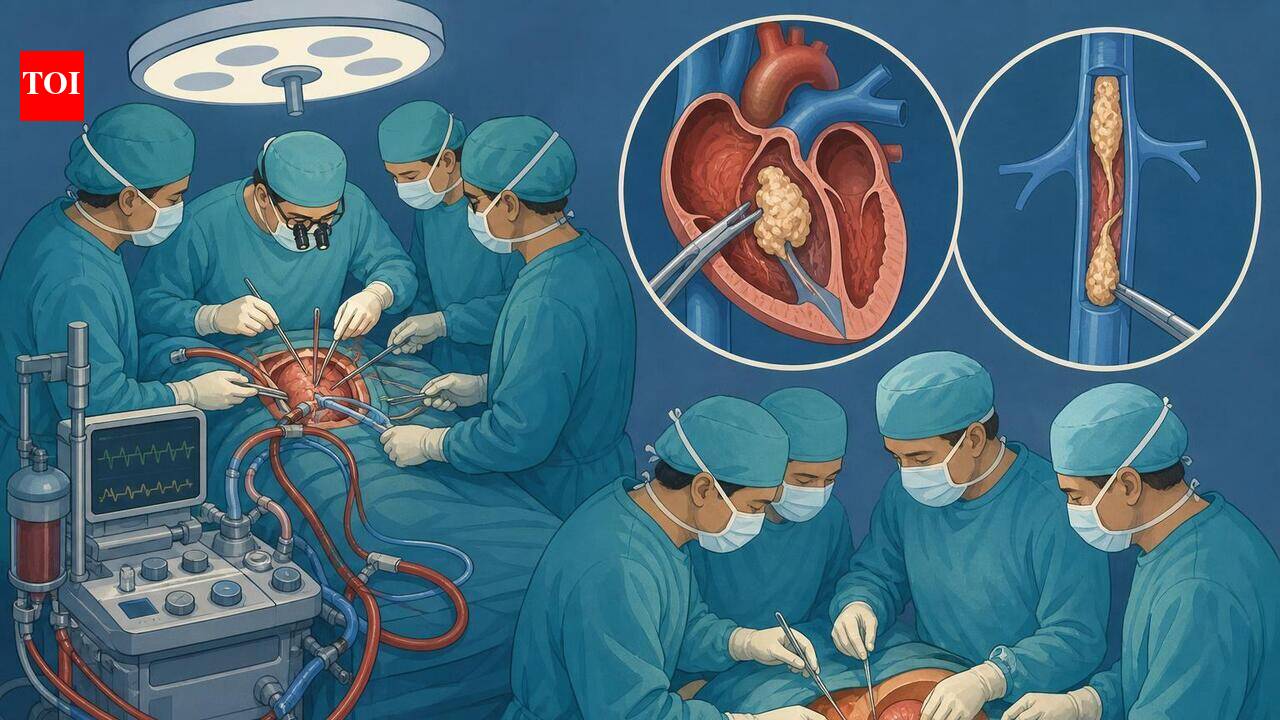 Rare surgery halts patient’s blood circulation to remove tumour