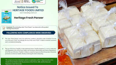  FSSAI issues notices to 3 brands over misleading claims and incorrect labelling