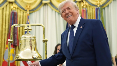  Donald Trump rings NYSE and Nasdaq opening bell to launch Trump Accounts