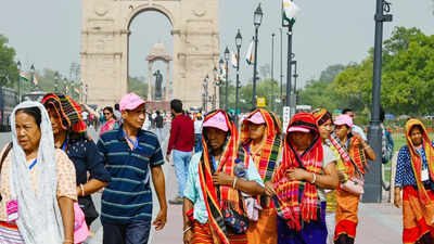 Humidity pushes Delhi’s ‘feels like’ temperature to 49.6°C, hottest July day in 2 Years