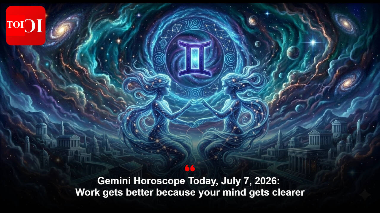 Gemini Horoscope Today, July 7, 2026: Work gets better because your mind gets clearer