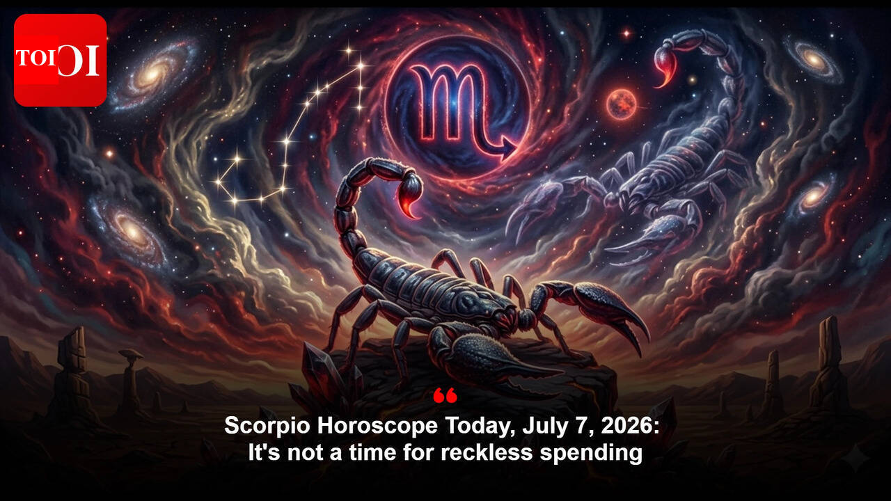 Scorpio Horoscope Today, July 7, 2026: It's not a time for reckless spending