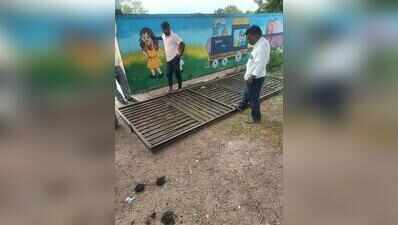 School gate collapse leaves Class 3 girl seriously injured in Bagalkot