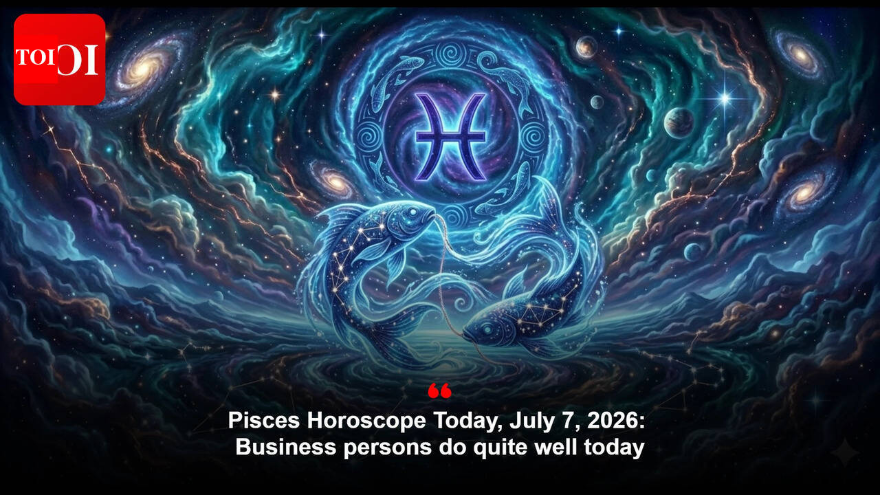 Pisces Horoscope Today, July 7, 2026: Business persons do quite well today