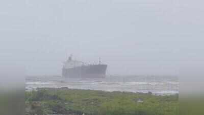 Unmanned merchant tanker runs aground off Manori near Mumbai