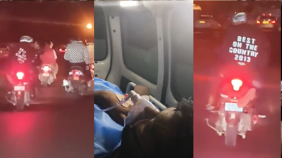 Ambulance carrying patient blocked by stunt bikers in Bengaluru; 1 held