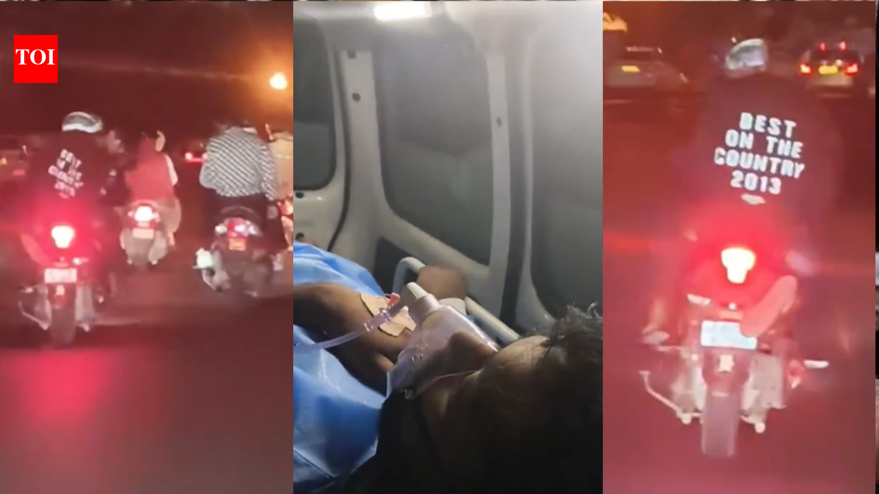 Ambulance carrying patient blocked by stunt bikers in Bengaluru; 1 held