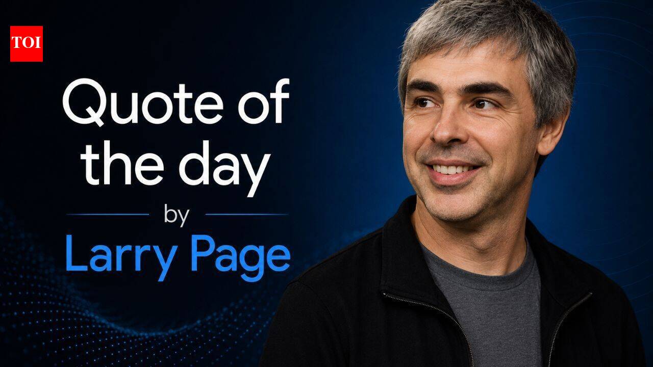 Quote of the day by former Google CEO Larry Page: “If we were motivated by money, we would have sold the company a long time ago and…”