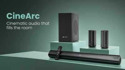 Portronics CineArc 5.1 channel home theatre system with 200W HD sound launched at Rs 7,299