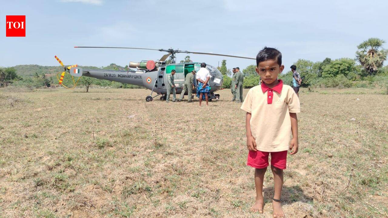 Indian Air Force chopper makes emergency landing in Chengalpet’s Keerapakkam