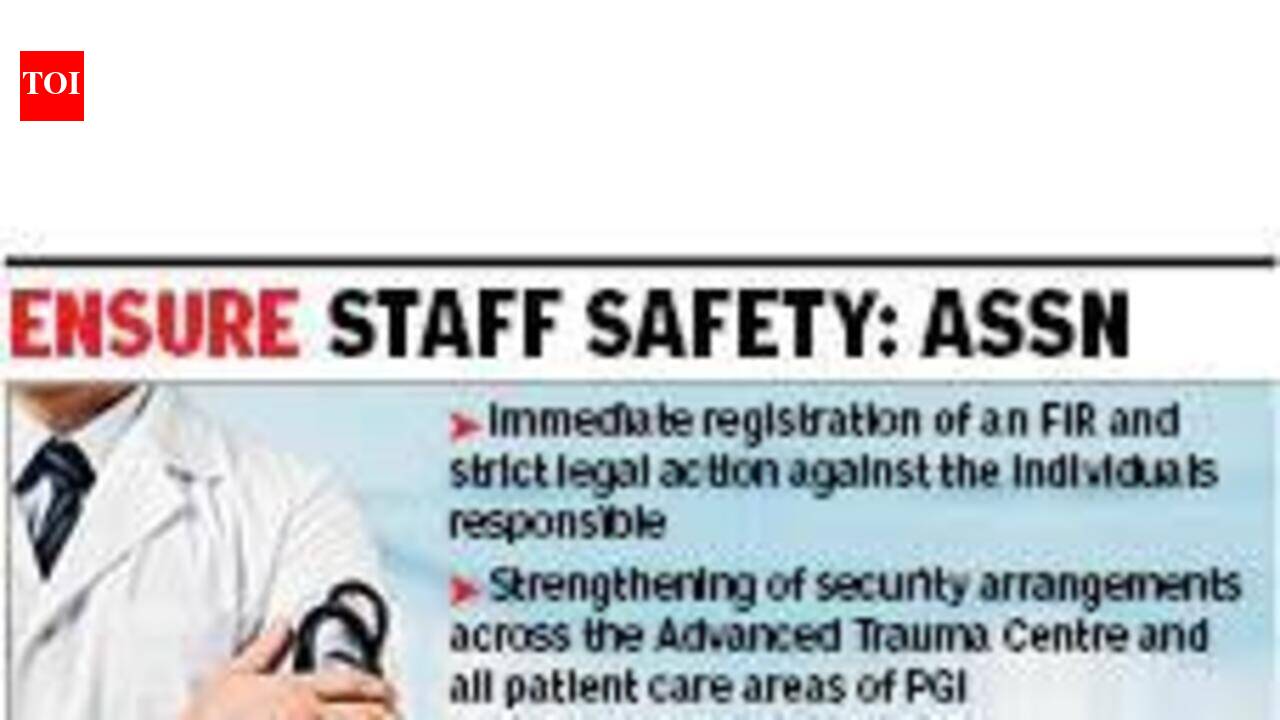 PGI doctor alleges assault by patient’s attendant