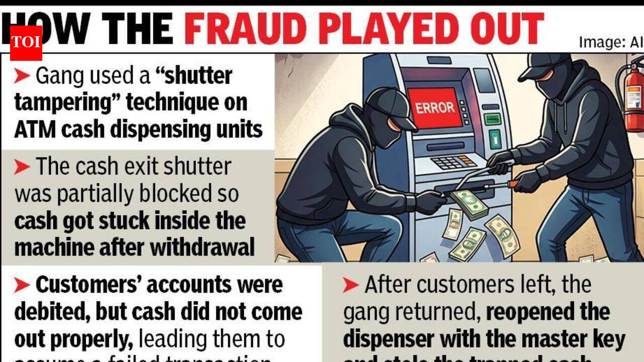Gang behind ATM theft used master key, shutter trick