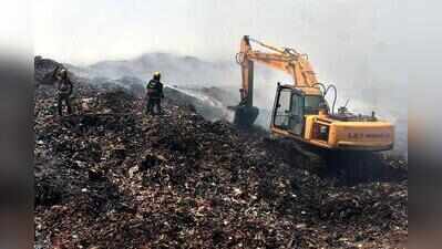 Fire at Vellakal dumpyard continues for second day