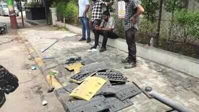 Tyre killers cause peak-hour chaos, removed within hours