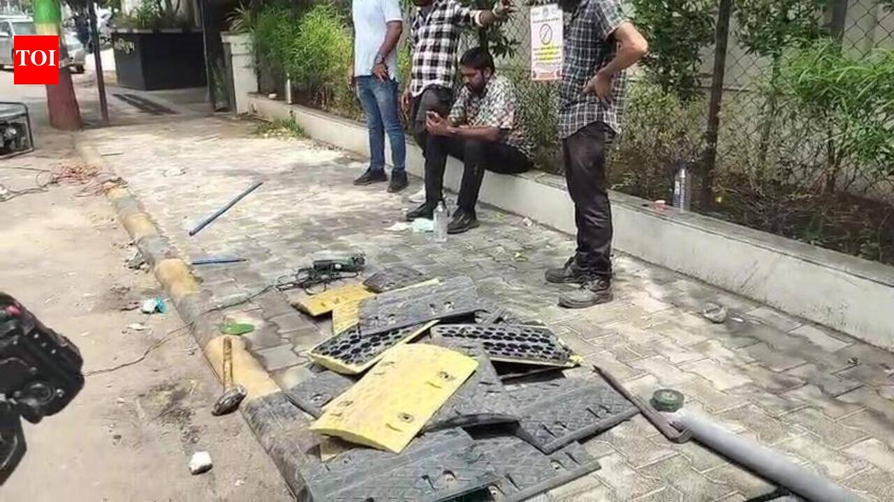 Tyre killers cause peak-hour chaos, removed within hours