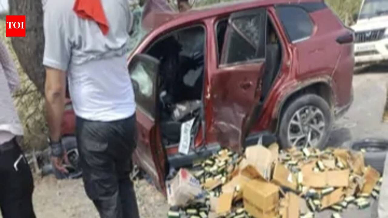 Suspected liquor smuggler killed, aide held after 20km police chase in Balotra