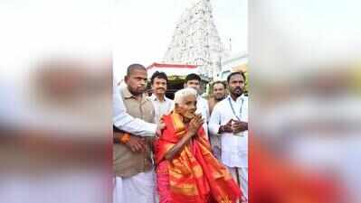  Grandma’s Tirumala trek wins hearts, spl darshan