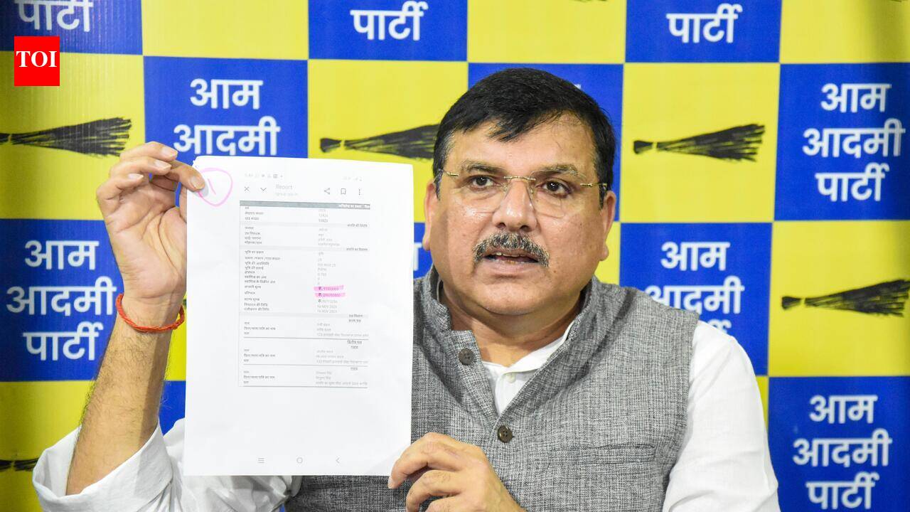 AAP MP claims Champat Rai purchased land for Trust at inflated cost