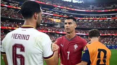  Cristiano Ronaldo's World Cup dream ends as Mikel Merino sparks emotional fan reaction
