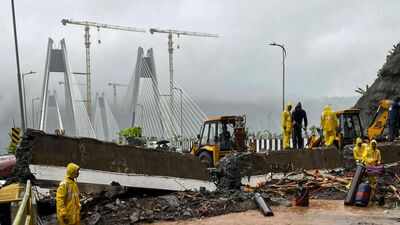 Pune-Mumbai Expressway ‘connecting link’ goes back to being ‘missing link’ for 18 hours after landslide