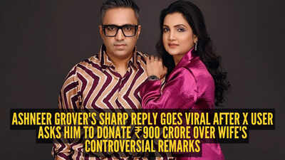 Ashneer Grover fires back after X user asks him to donate ₹900 crore over wife Madhuri's controversial comments