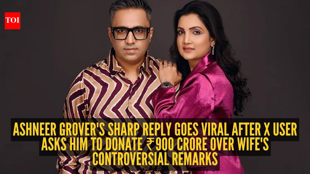 Ashneer Grover fires back after X user asks him to donate ₹900 crore over wife Madhuri's controversial comments