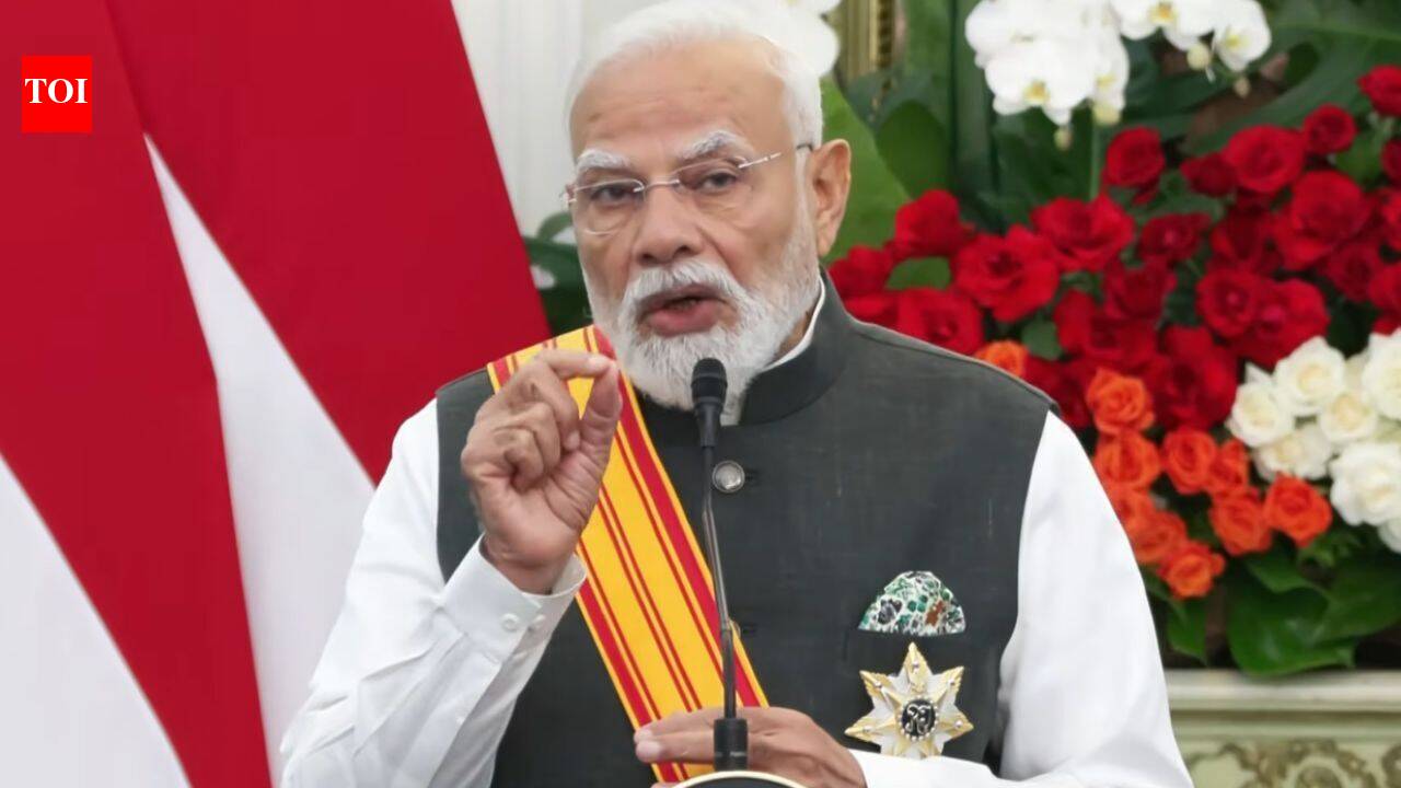PM Modi conferred with Indonesia's highest honour during his 2-day state visit
