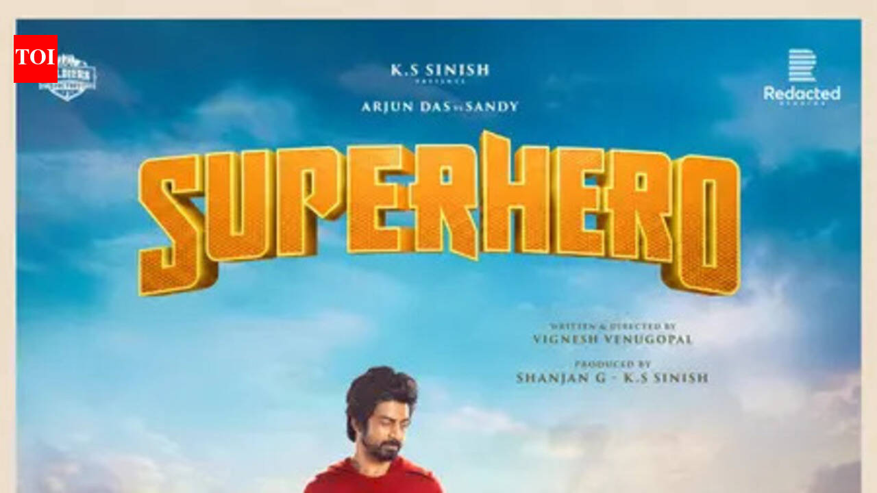 Arjun Das-starrer 'Super Hero' first look released; Sandy to play antagonist!