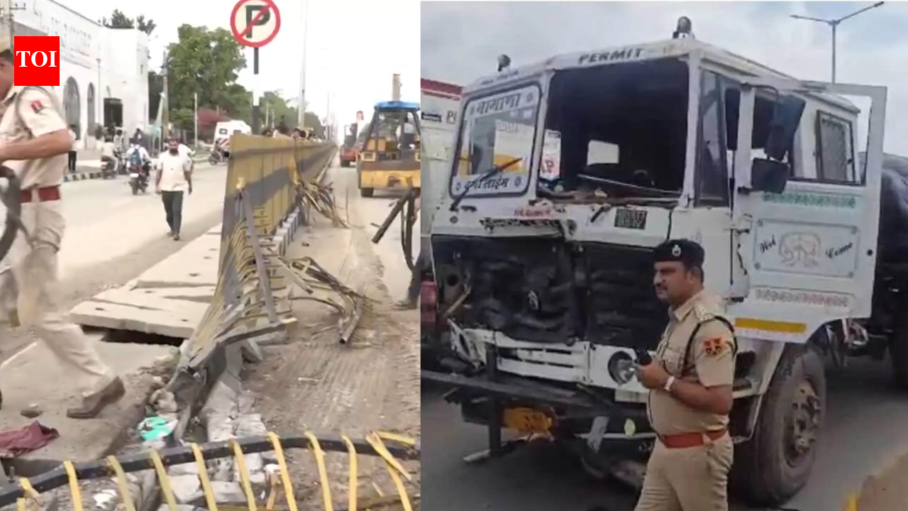 Delhi-Ajmer Highway horror: Speeding trailer runs over 3 children, critically injures parents in Jaipur
