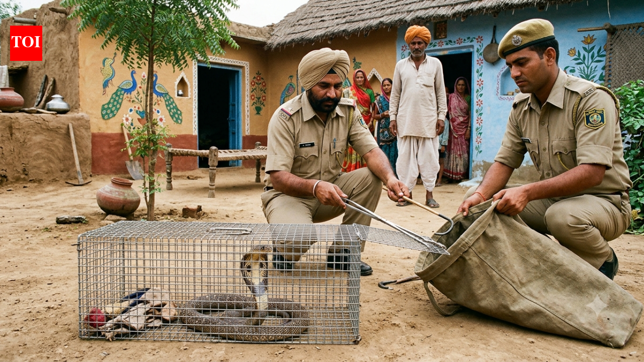 Rajasthan man's rat trap catches cobra instead of a rodent; forest officials rescue snake: Case highlights why snakes enter homes and how to stay safe