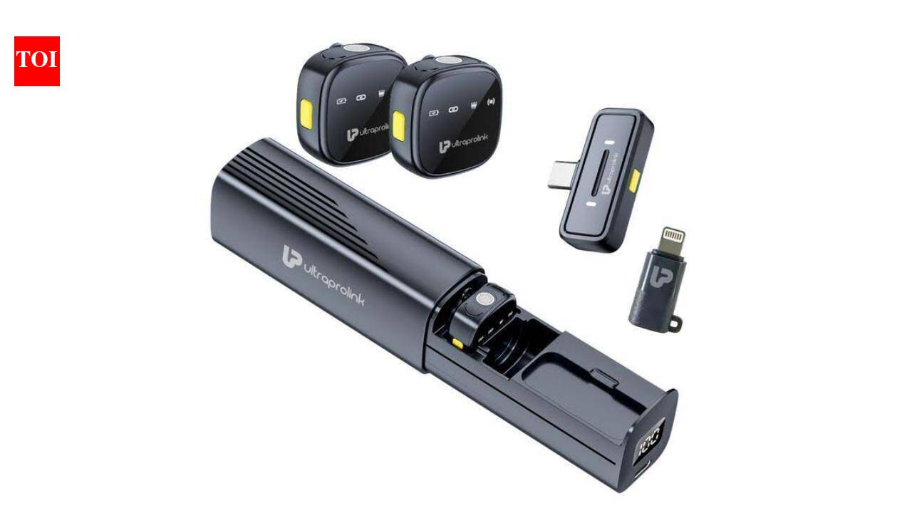 Ultraprolink Sonic Pro UM1214, a dual wireless lavalier microphones launched in India, priced at Rs 2,799
