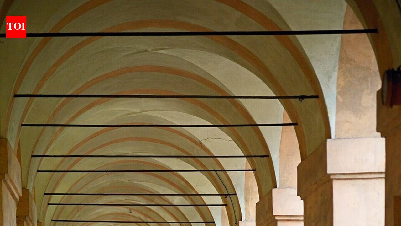 The world's longest colonnade is an Italian covered walkway almost 4 kilometres long with 666 arches