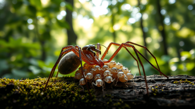 The spider-like creatures helping scientists decode the origins of fatherhood