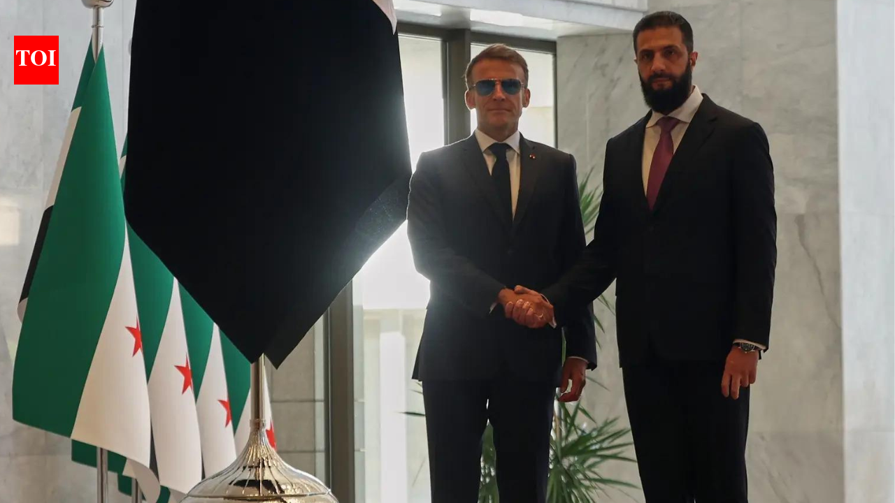 'My visit continues': French President Macron after close shave in Syria amid explosions near hotel