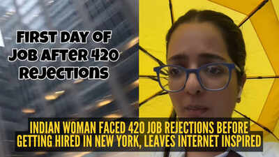 420 rejections later, this Indian woman landed her dream job in New York and her advice is going viral