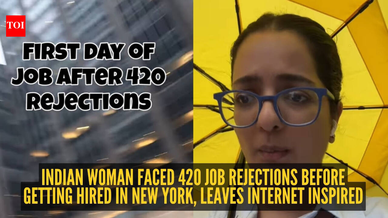420 rejections later, this Indian woman landed her dream job in New York and her advice is going viral