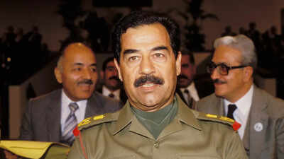 Quote of the day by Saddam Hussein: 'A lion doesn't care if a monkey in a tree is laughing at him'