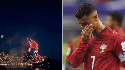  Madeira honours Cristiano Ronaldo with drone show after last FIFA World Cup appearance - Watch